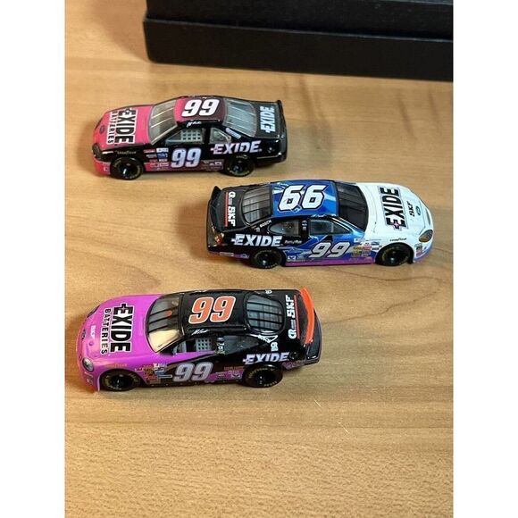 Vintage 3 2000 Jeff Burton #99 Exide Ford Taurus Racing Champion Cars - Picture 5 of 8